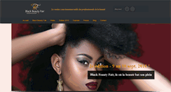 Desktop Screenshot of blackbeautyfair.com